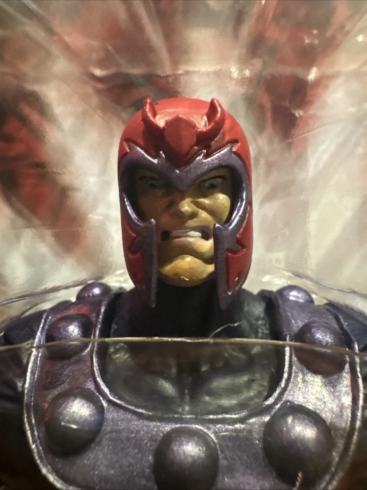 Figura de acción Marvel Diamond Select - MAGNETO - Edición especial de coleccionista ~NUEVA~ Foto 2 de 4