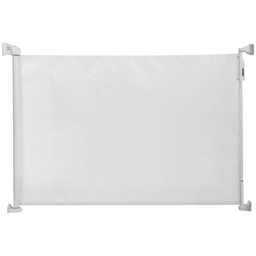 KIDCO MALLA DE PUERTA DE SEGURIDAD RETRÁCTIL PARA PROTECCIÓN INFANTIL - BLANCO Foto 2 de 4