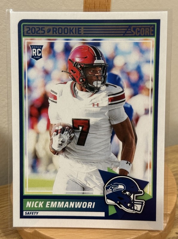2025 Score - Rookies Nick Emmanwori #96 (RC) Seattle Seahawks