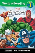 These are The Avengers Level 1 Reader (World of Reading) - Paperback - VERY GOOD