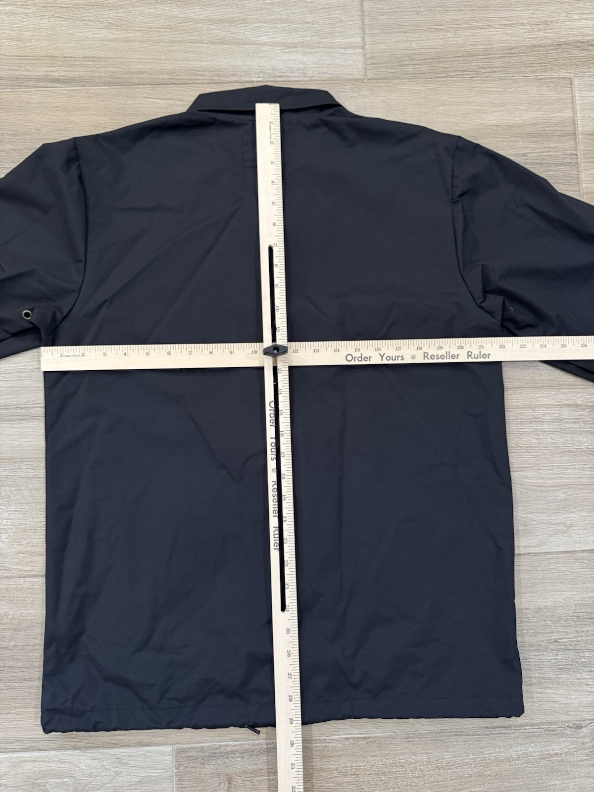 Google Android Men's Bomber Jacket MEDIUM Black S… - image 9