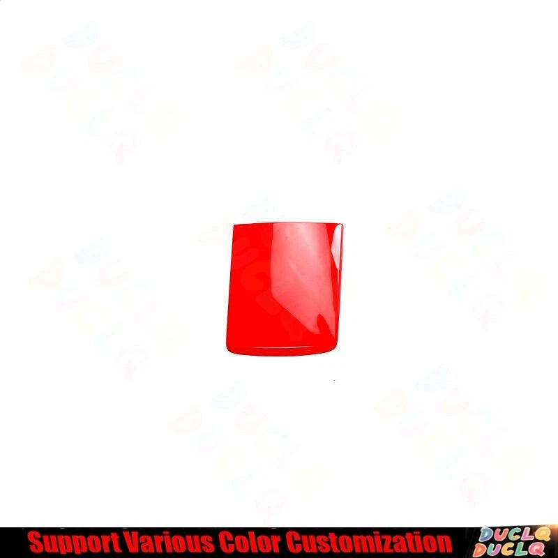 Cubierta de tablero de instrumentos central rojo brillante para Volkswagen Beetle 2003-2012 1 pieza Foto 3 de 4