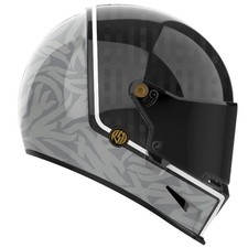 BELL ELIMINATOR CARBON JOURNEY BLACK GREY MATT GLOSS MOTORCYCLE MOTORBIKE HELMET