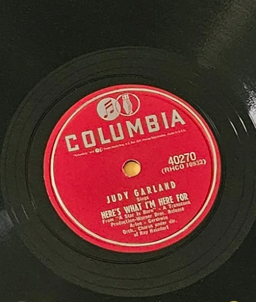 JUDY GARLAND The Man That Got Away 78rpm NEAR MINT L@@K! - Image 4 of 4