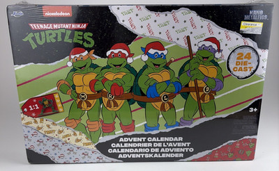 TMNT Advent Calendar Jada Nano Metalfigs 24 Die-Cast Figures Nickelodeon SEALED