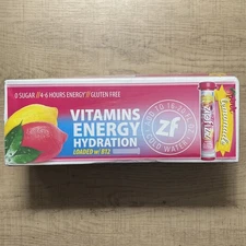 Zipfizz Daily Energy Drink Powder, Pink Lemonade, 20 Pack | 3-in-1 Sustained