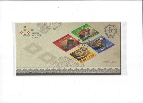 Singapore Year 2015 Indian Heritage Center FDC