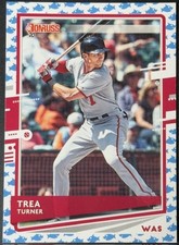 Trea Turner 2020 Panini Donruss Baseball - Independence Day #108