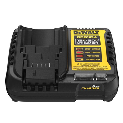#ad New Dewalt DCB1104 Max4 Amp 12V 20V 60V Liion AC Battery Charger in lot $17.99