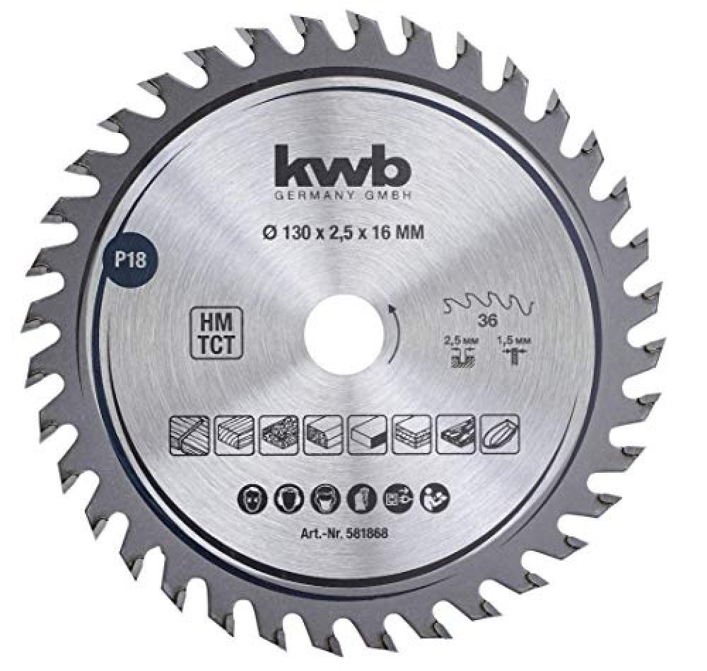 Disco Sega 130x16 TCT 36T Precisione Estrema per Pannelli e MDF