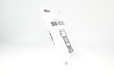 Nikon AF Speedlight SB-800 Instruction Manual Guide Book G337