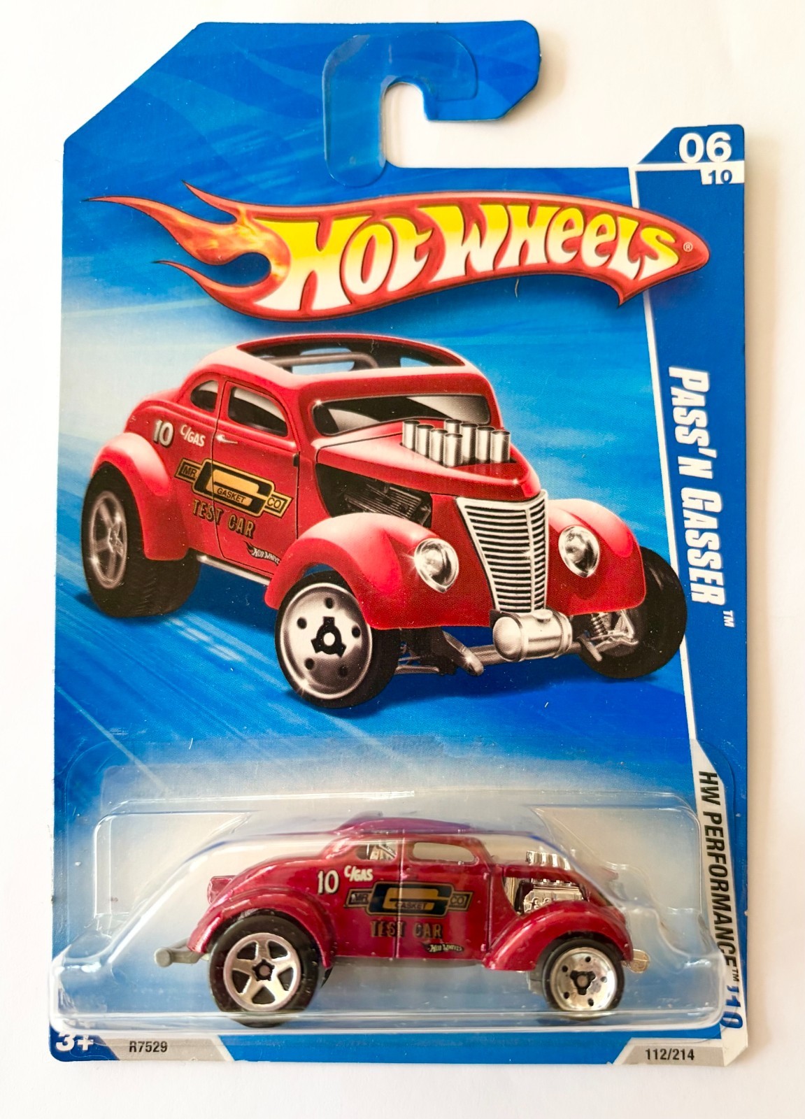 Hot Wheels - 2010 HW Performance - Pass'n Gasser #6/10 - Red