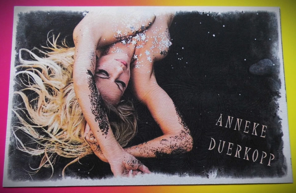 Anneke Dürkopp - Erotikdarstellerin - Karte mit Original-Autogramm + 3 Karten ! - Bild 3 von 4
