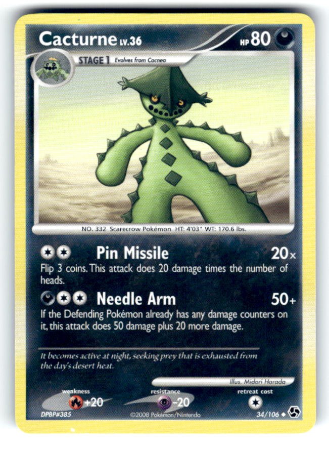 Great Encounters #34/106 Cacturne