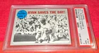 1970 TOPPS BASEBALL CARD #197 NOLAN RYAN SAVES THE DAY GRADED PSA 7 NM