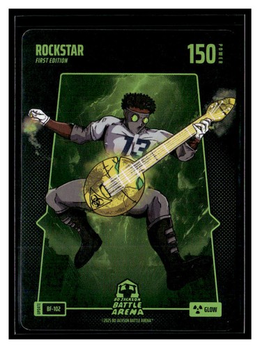 Bo Jackson Battle Arena #BF-102 Rockstar Jazz Chisholm Glow Foil