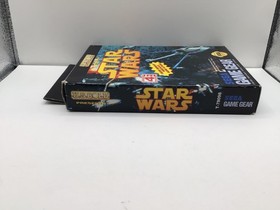 STAR WARS Sega Game Gear Complete w/Manual CIB Very Good