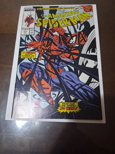 Amazing Spider-Man 317 NM- Condition McFarlane Cover Venom Key