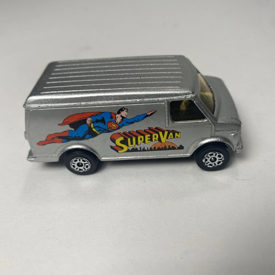 Vintage Corgi Juniors Chevrolet Van SuperVan With Superman - Image 3 of 4
