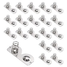 20Pcs, Battery Spring Contact 28x12mm Negative Positive Bipolar semicircle