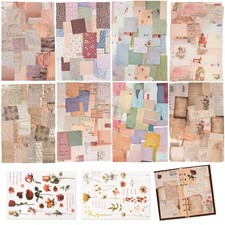517 Pcs Vintage Scrapbook Paper,Scrapbook Supplies Vintage-517pcs