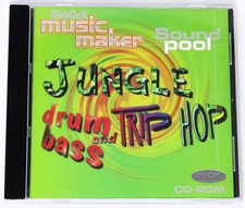 Magix Music Maker Sound Pool Jungle Drum Bass Trip Hop Sound Library/Sampling CD