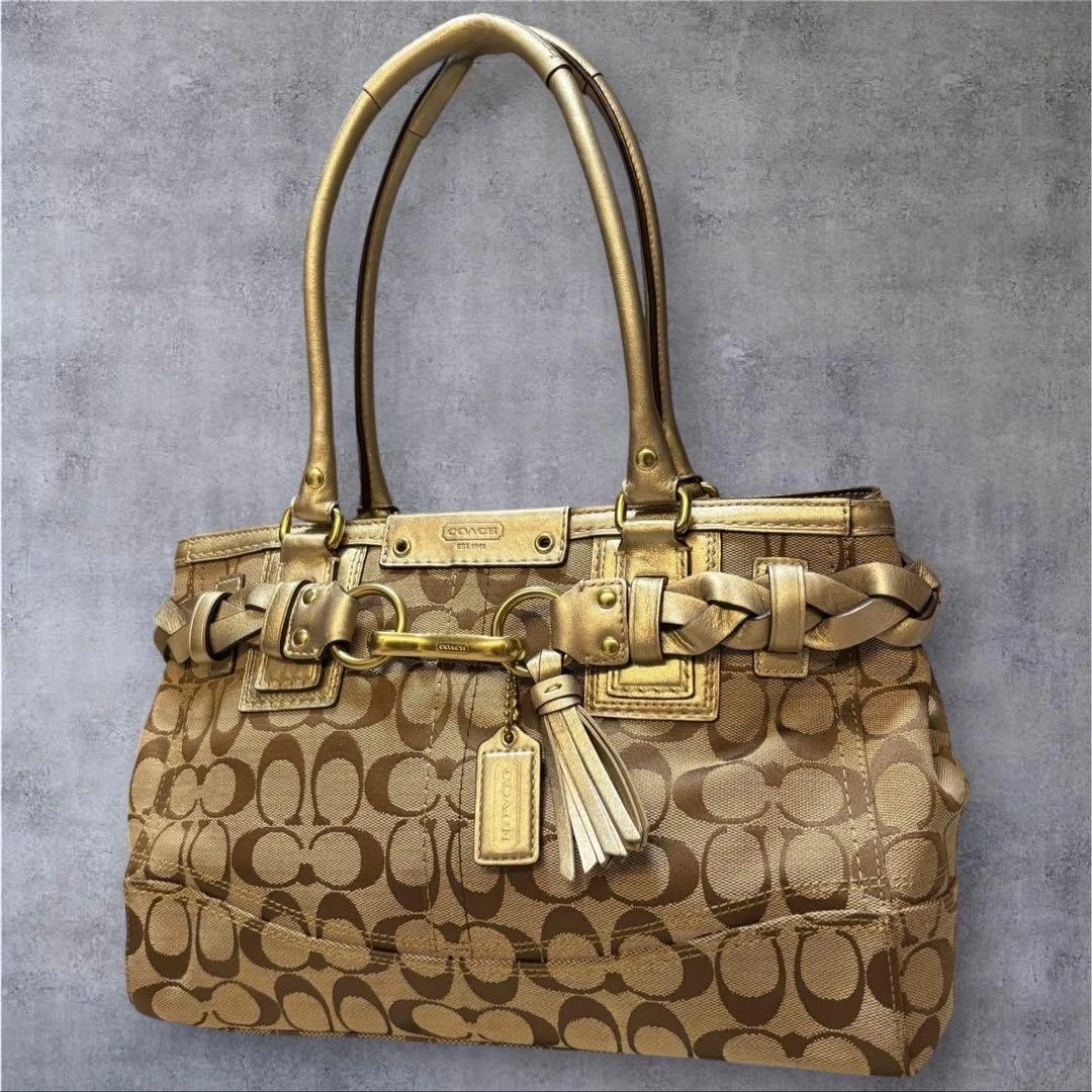 Coach Tassel Bags & Handbags for Women for sale | eBay
