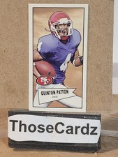 2013 Bowman Mini Cards 1952 Design #52B-QP Quinton Patton