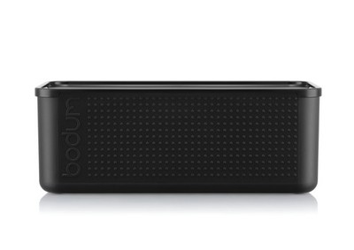 Brotbox bodum BISTRO LBH 24x27x14 cm schwarz Brotkorb Brotkasten