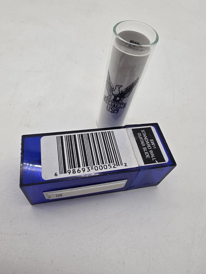 Anillo deslizante para guitarra de pared estándar de vidrio Clayton tamaño 9,25 - mediano Foto 3 de 4