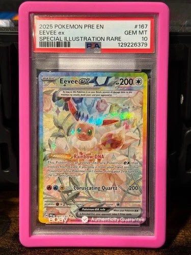 Eevee ex 167/131 Prismatic Evolutions PSA 10 (Ebay Authenticated w. Bumper)