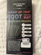 Unwrap Joy Today with Foot Massager Mat Relax and Boost Circulation - New