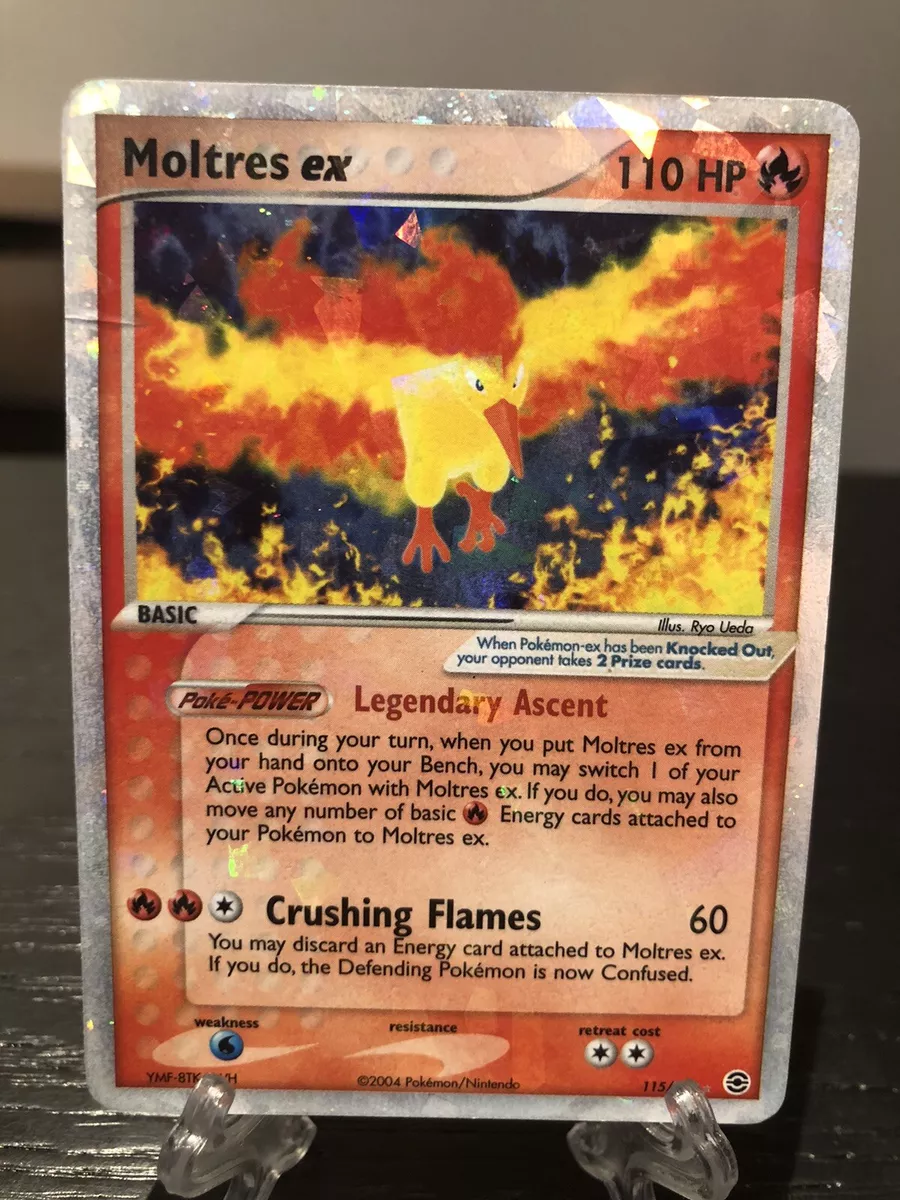 Pokémon FireRed e LeafGreen Pokémon Trading Card Game Moltres