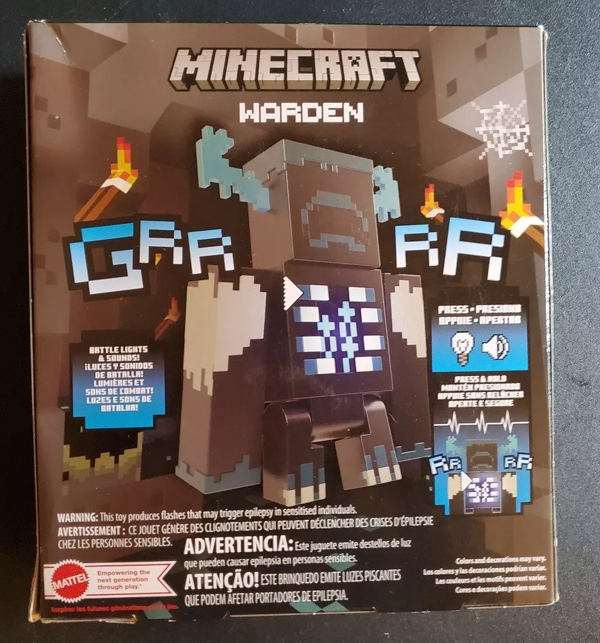 Minecraft Warden Figure [Light & Sound]