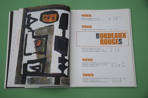Vins Catalogue Nicolas des grands vins pour l'année 1973 peintures de Guerrier - Picture 5 of 5
