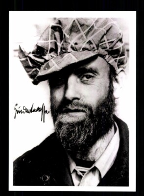 Friedensreich Hundertwasser 1928-2000 autograph card artist Austria