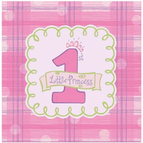 Under Construction Beverage Napkins 16-Count - Construction Theme Party Napkins 5.5" Square