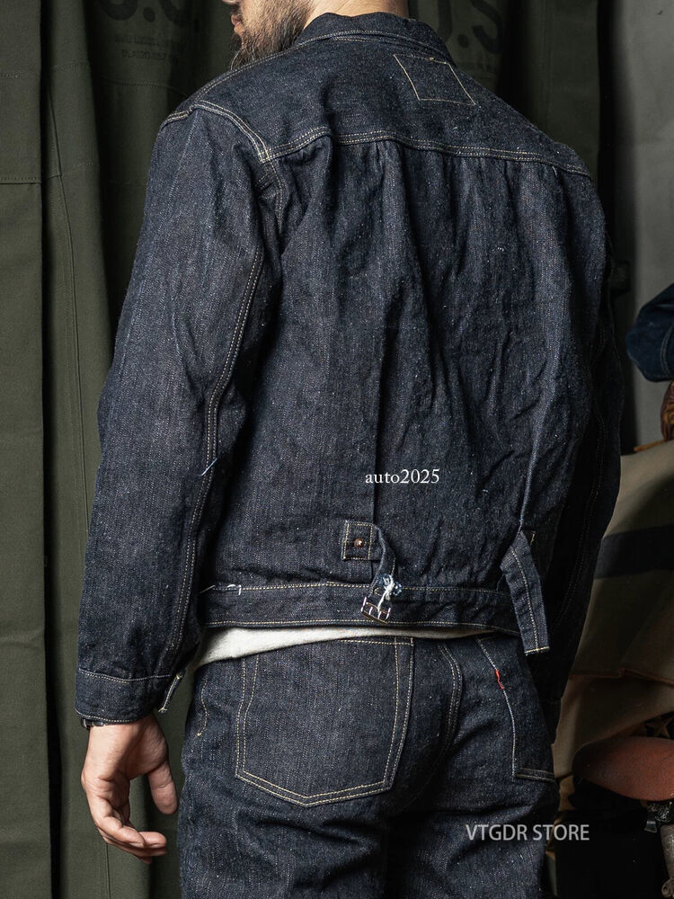 Rugged Bronson S806XX Slub Selvedge Denim Jacket Type I Jean Rugged Bronson S806XX Slub Selvedge Denim Jacket Type I Jean