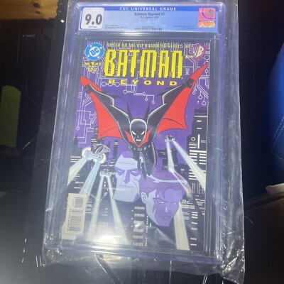 Batman Beyond #1 CGC 9.0 White Pages DC 1999 1st App Terry McGinnis  
