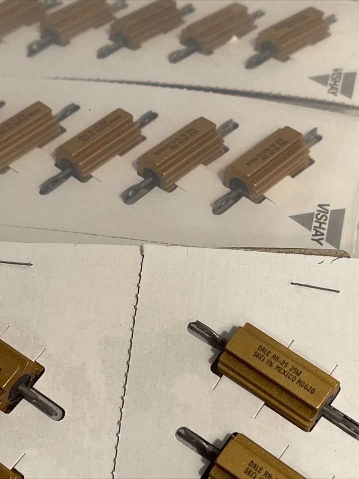 Vishay Dale RH-25 25W 5Kohm 1% Lote De 30 Totalmente Nuevo Foto 2 de 3