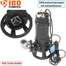 Profi Fäkalienpumpe Tauchpumpe m. Cutter  230V   1,1kW - 1,8kW  24000 - 30000L/h