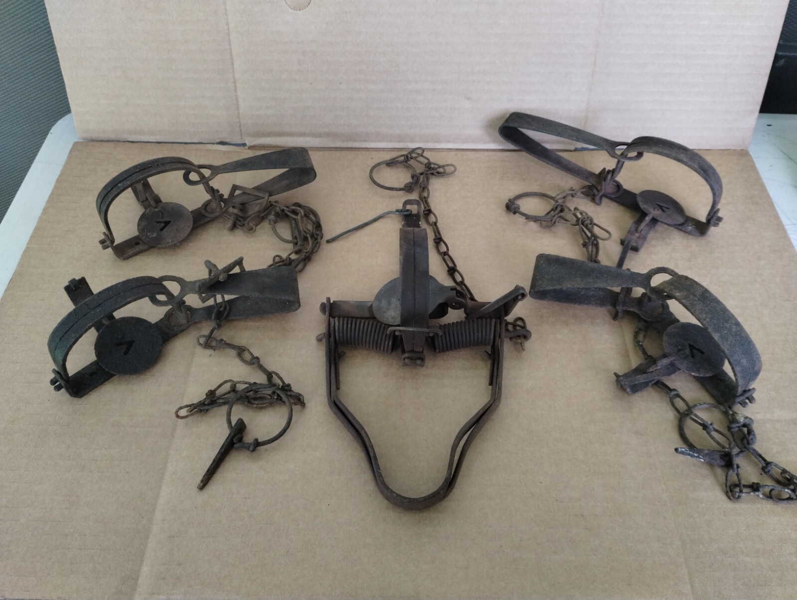 Lot Of Antique Vintage Victor Animal Traps eBay
