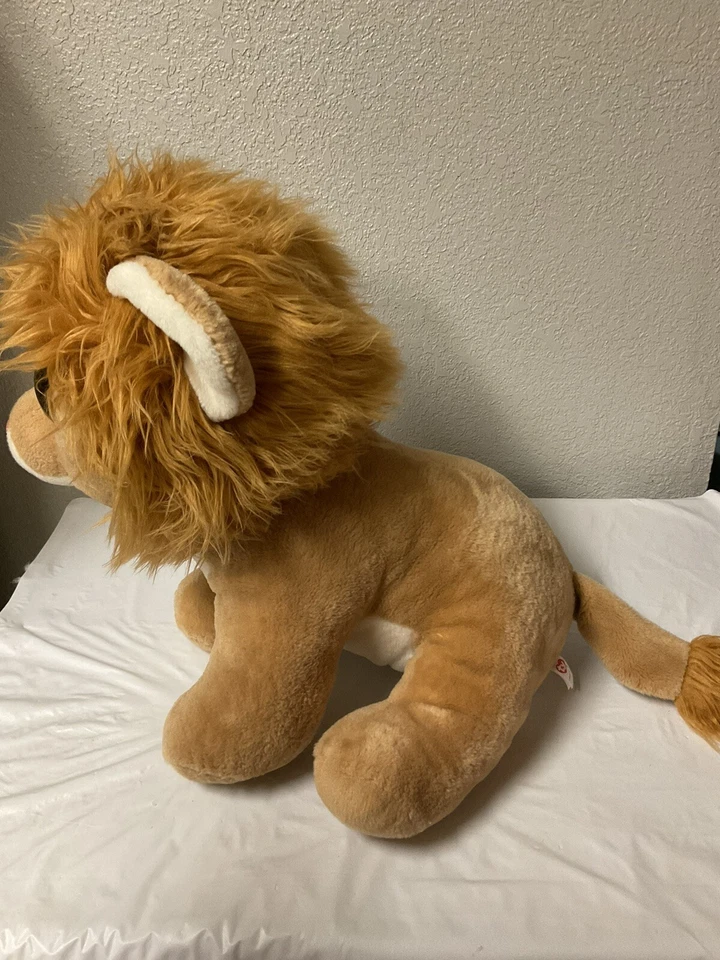 Ty Beanie Baby Louie Lion Beanie Boo Peluche León 2017 Foto 3 de 4