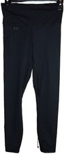 UNDER ARMOUR Women's Fitted High Rise Ankle Legging BLACK Size: SMALL NWT 40