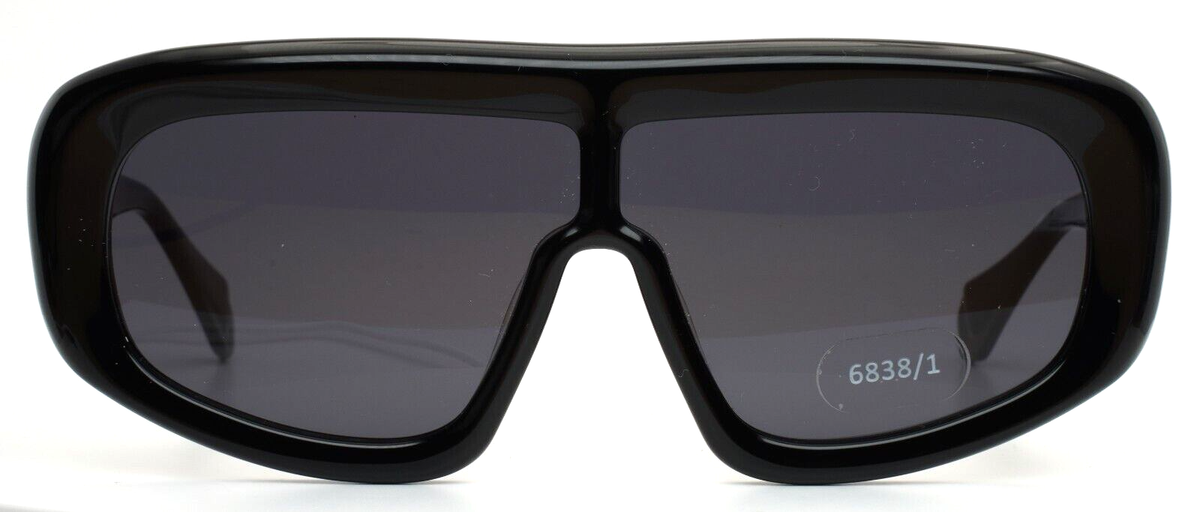 ジョージ GIGI STUDIOS Ludovica 6838/1 Black Unisex Rectangle Sunglasses 63