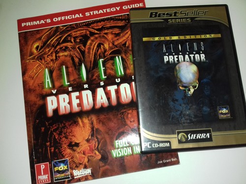 Aliens Versus Predator Pc Game Plus Strategy Guide 019 012 Ebay
