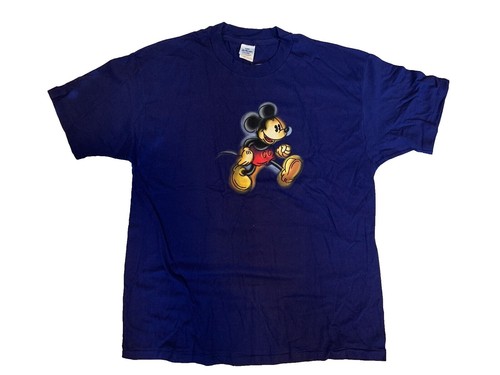 Vintage Mickey Mouse Florida Surf T SHIRT Sherry Mfg Single Stitch