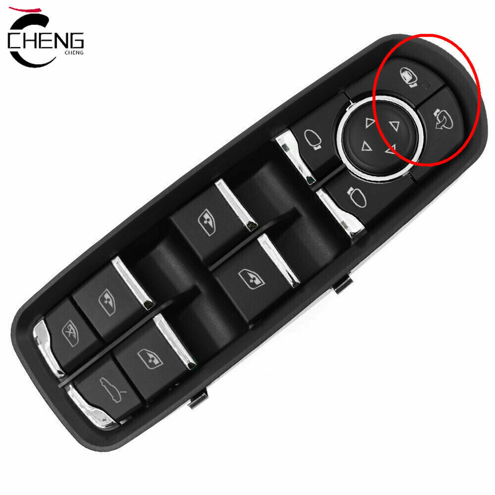 7PP959858AF Front Left Master Power Window Switch For Porsche | eBay