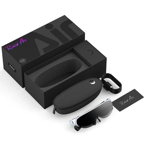 Rokid Air tragbare Smart AR Brille 120" Riesenbildschirm HD 1080P für Gaming Kino - Bild 2 von 11