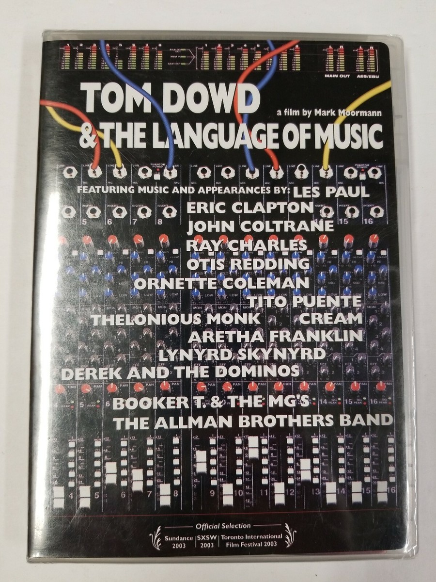 Tom Dowd and the Language of Music (DVD, 2004) 660200307721| eBay